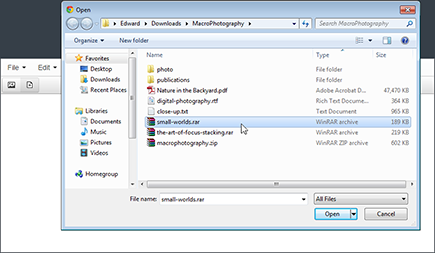 TinyMCE Fast File Uploader screenshot